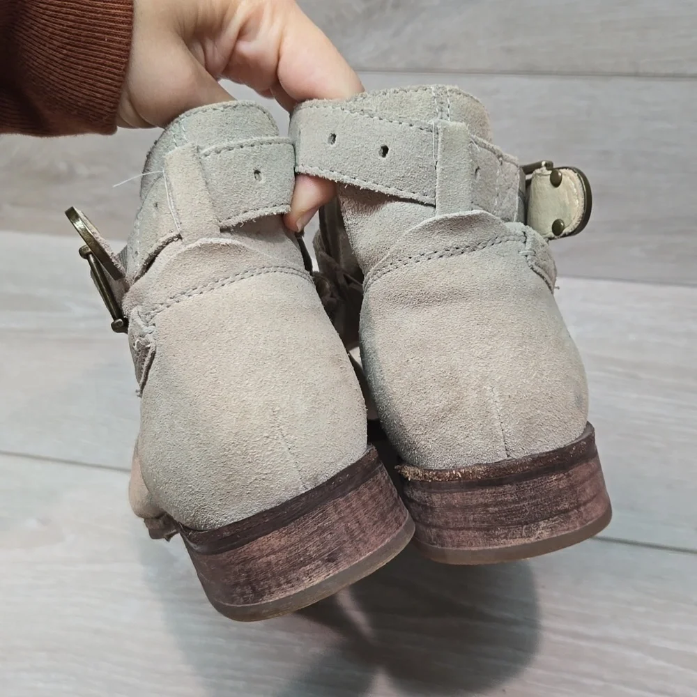 Caterpillar Women Leather Open Toe Heels Sandals shoes sz 10